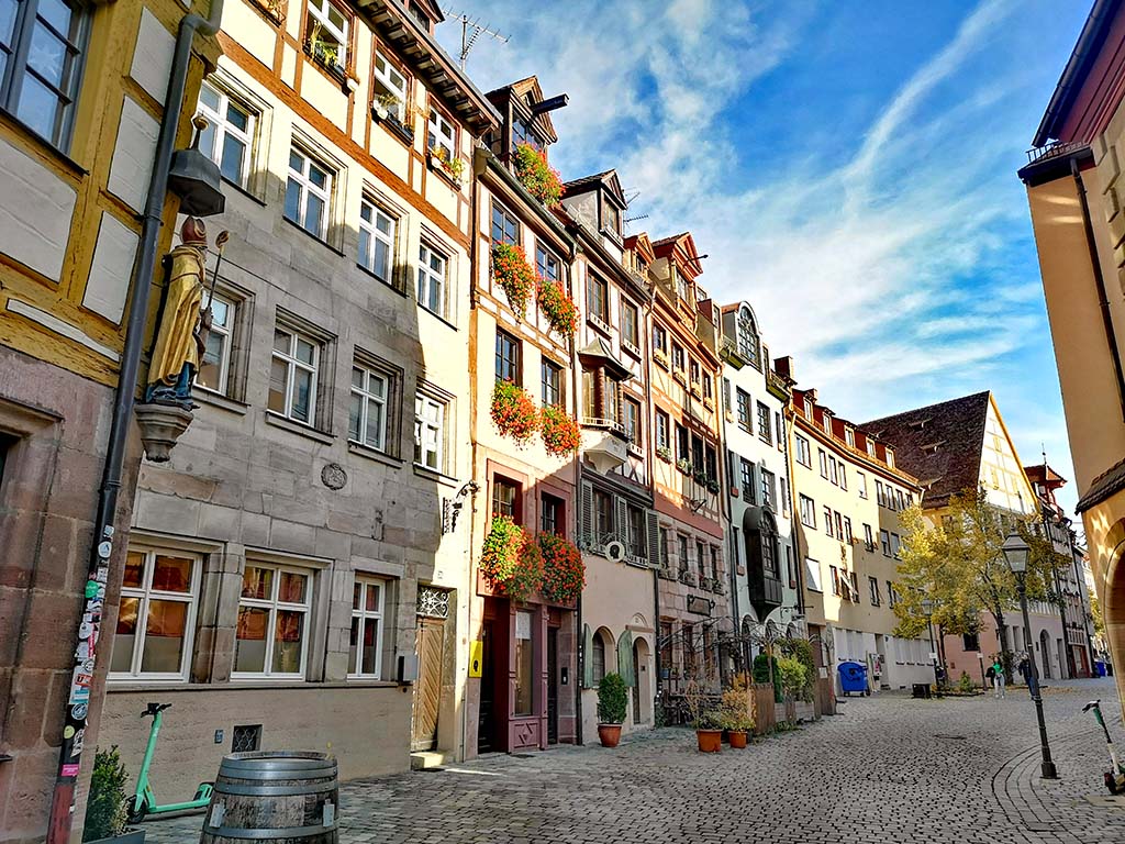 Nürnberg Weißgerbergasse Reisetipp Städtetrip