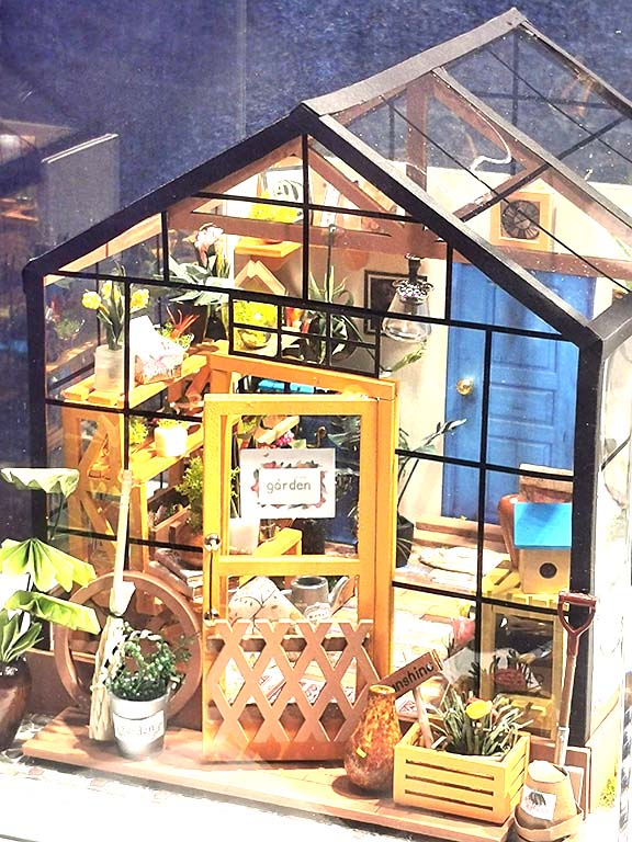 Gewächshaus mini Elfentür
